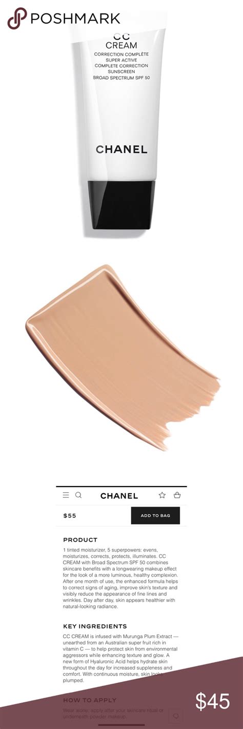 chanel foundation cc cream|where to buy Chanel foundation.